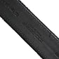 Dolce & Gabbana Black Cotton Silver Tone Metal Buckle Belt