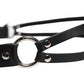 Dolce & Gabbana Black Leather Classic Metal Logo Buckle Belt
