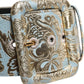 Dolce & Gabbana Multicolor Floral Jacquard Wide Waist Belt