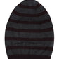Dolce & Gabbana Gray Striped Wool Knitted Winter Beanie Hat