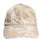 Dolce & Gabbana Beige Tattered Cotton 6 Panels Baseball Cap