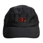 Dolce & Gabbana Black Nylon Logo 6 Panels Baseball Cap