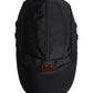 Dolce & Gabbana Black Nylon DG Logo 6 Panels Baseball Cap