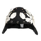 Dolce & Gabbana Black Wool White Floral Gold Leaf Cloche Hat