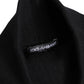 Dolce & Gabbana Black Cashmere Knitted Neck Warmer Foulard Scarf