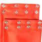 Dolce & Gabbana Orange Nylon Stretch Women Neck Warmer Scarf