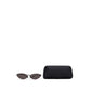 Balenciaga Black Acetate Sunglass