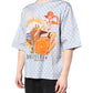 Dolce & Gabbana Light Blue Graphic Print Short Sleeve T-shirt