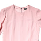 Dolce & Gabbana Pink Viscose 3/4 Sleeves Sheath Midi Dress