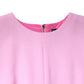 Dolce & Gabbana Pink Wool Sleeveless Sheath Midi Dress