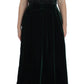 Dolce & Gabbana Enchanted Emerald Velvet Crystal Maxi Dress