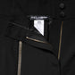 Dolce & Gabbana Black Wool High Waist Zipper Tapered Pants