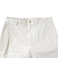 Dolce & Gabbana White Nylon Tapered Dress Men Pants