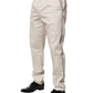 Dolce & Gabbana White Cotton Dress Slim Formal Pants