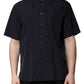 Dolce & Gabbana Dark Blue Cotton Short Sleeves Casual Shirt