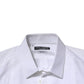 Dolce & Gabbana White Bib Cotton Poplin GOLD Formal Shirt