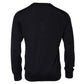 Dolce & Gabbana Black Cashmere Crew Neck Sweatshirt Sweater