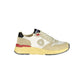 Blauer Beige Polyester Men Sneaker