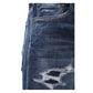 Dsquared² Blue Cotton Jeans & Pant