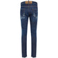 Dsquared² Blue Cotton Jeans & Pant