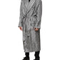 Dolce & Gabbana Multicolor Floral Robe Coat Wrap Jacket