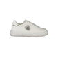 Blauer White Leather Women Sneaker