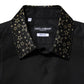 Dolce & Gabbana Black Cotton GOLD Long Sleeves Dress Shirt