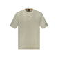 Hugo Boss Beige Cotton T-Shirt