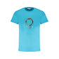 Trussardi Light Blue Cotton Men TShirt