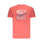 Trussardi Pink Cotton Men T-Shirt
