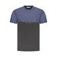 Trussardi Blue Cotton Men T-Shirt