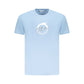 Trussardi Light Blue Cotton Men T-Shirt