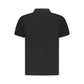 Trussardi Black Cotton Men Polo Shirt