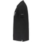 Trussardi Black Cotton Men Polo Shirt
