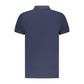 Trussardi Blue Cotton Men Polo Shirt