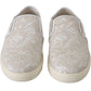 Dolce & Gabbana Elegant Off White Loafers for Ladies