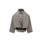 Balenciaga Reverse hooded Trench Coat
