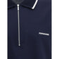 Ferragamo Zip Polo Shirt