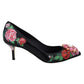 Dolce & Gabbana Black Leather Pump