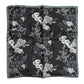 Dolce & Gabbana Black Floral Silk Square Foulard Scarf
