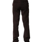 BENCIVENGA Dark Brown Mid Waist Dress Formal Pants