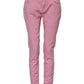 Dolce & Gabbana Pink Cotton PRETTY Skinny Denim Jeans