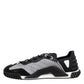 Dolce & Gabbana Black Logo Lace Up Low Top NS1 Sneakers Shoes
