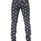 Dolce & Gabbana Dark Gray Logo Cotton Skinny Slim Denim Jeans