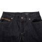 Dolce & Gabbana Dark Blue Cotton Logo Plaque Men Denim Jeans
