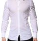Dolce & Gabbana White Cotton GOLD Dress Formal Shirt