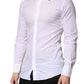 Dolce & Gabbana White Cotton GOLD Dress Formal Shirt