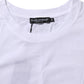 Dolce & Gabbana White Cotton Round Neck Short Sleeves T-shirt