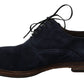 Dolce & Gabbana Elegant Blue Derby Dress Shoes