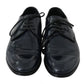 Dolce & Gabbana Elegant Dark Blue Leather Derby Dress Shoes